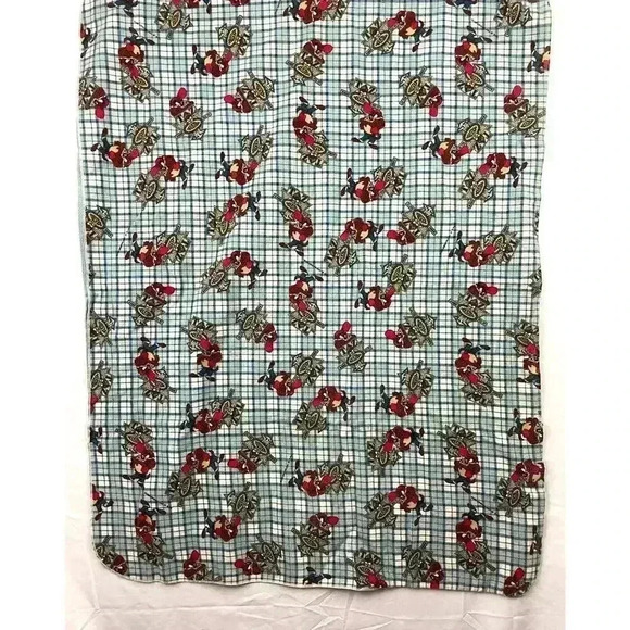 VTG Tasmanian Devil Taz 1997 Baby Blanket Warner Bro 42"x32" - Picture 6 of 7